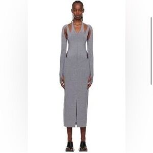 Dion Lee Knit Dress Cutout